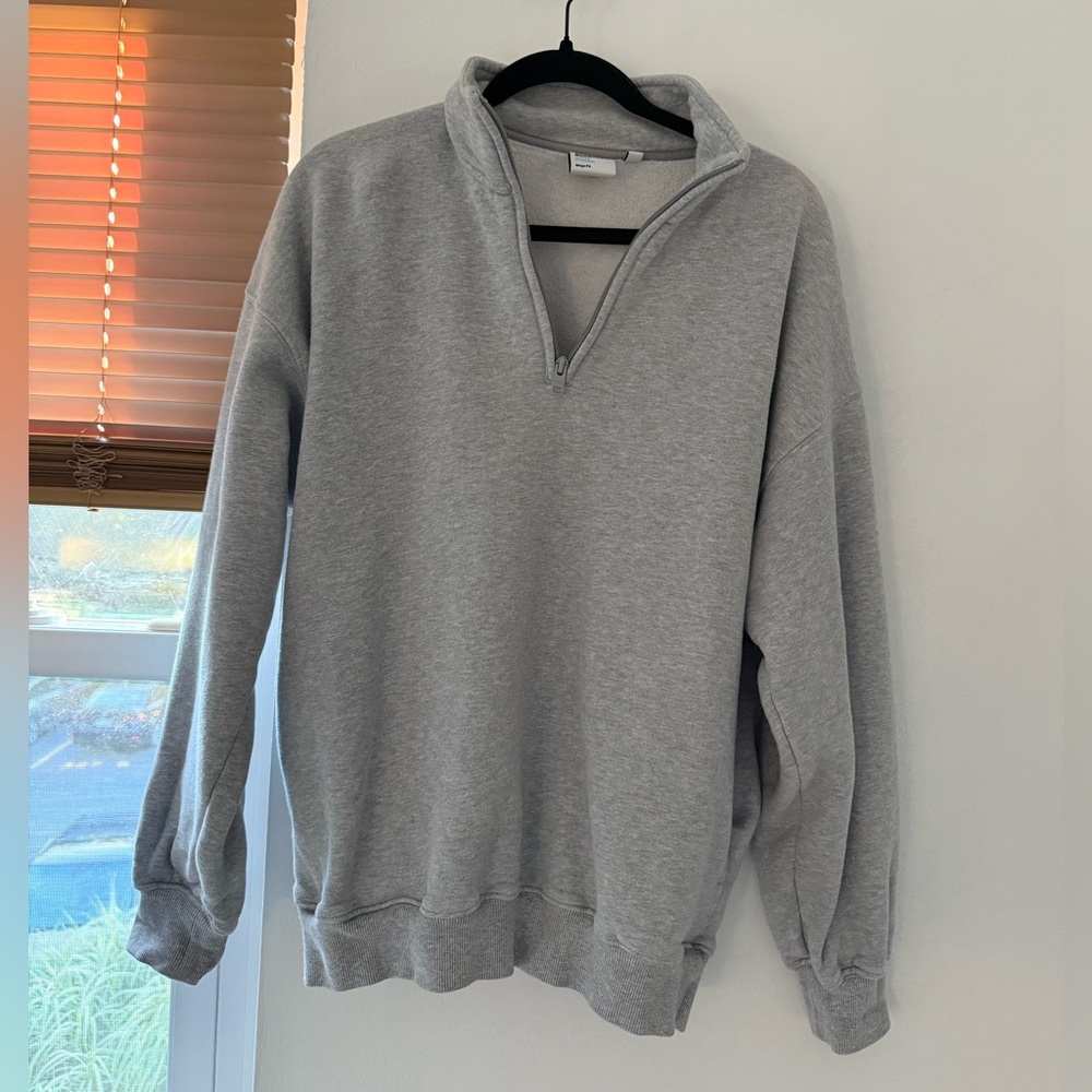 Aritzia half zip cozy fleece mega fit